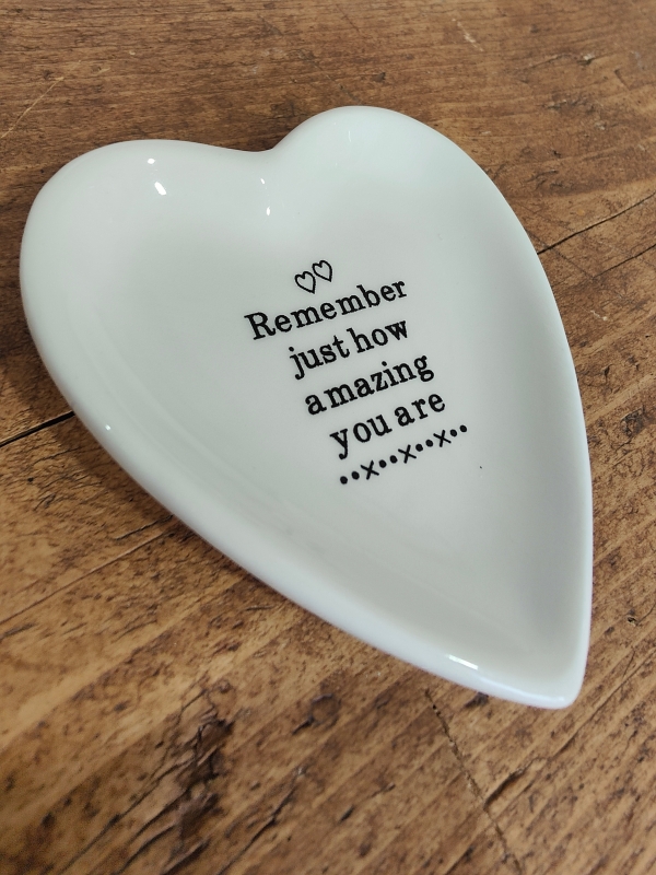 Special touch ceramic heart