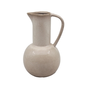 Latte reactive glaze vase 22cm