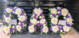 Purple and White Dad tribute