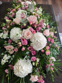 Pink & White Hydrangea Spray